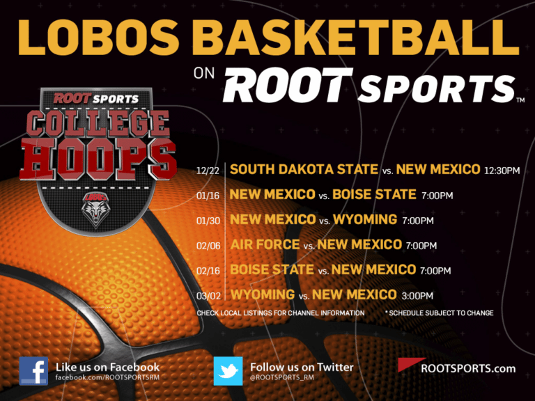 MWC & Lobo Basketball on DIRECTV and Root Sports.