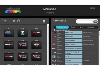 DIRECTV COM3000 MediaTune by Technicolor User Interface