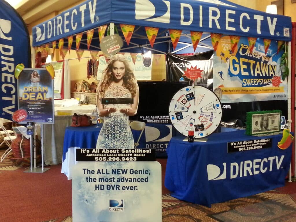 DIRECTV Booth at Fiery Foods Show 2013