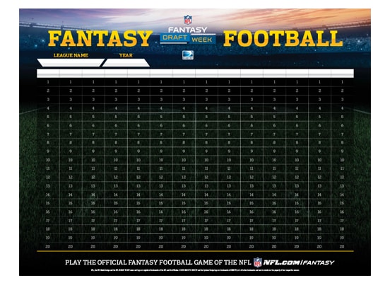 NFL Fantasy Football Draft Kits