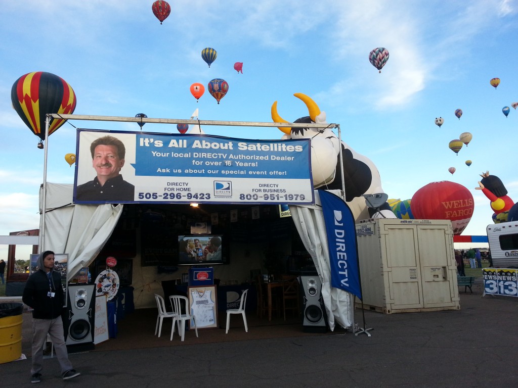 Its All About Satellites At Balloon Fiesta