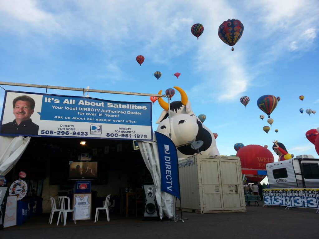 Its All About Satellites and DIRECTV at Balloon Fiesta