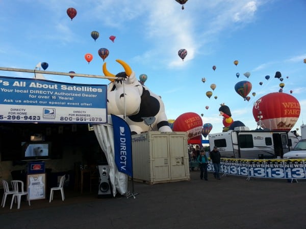 Its All About Satellites and DIRECTV at Albuquerque International Balloon Fiesta