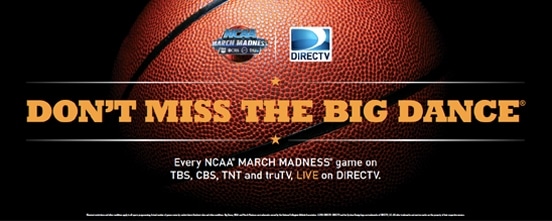 NCAA March Madness Marketing Kit Banner for Bars & Restaurants from DIRECTV