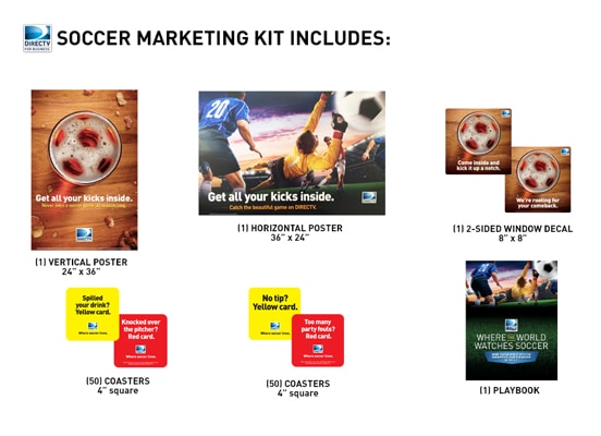 DIRECTV World Cup Soccer Promotional Kit - DIRECTVMVP.com
