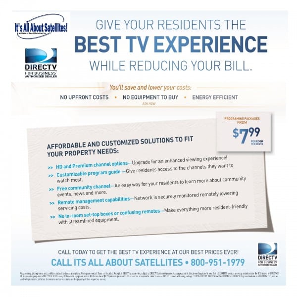 DIRECTV for Assisted Living, Nursing Homes and Long Term Care Facilities