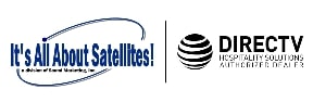 Its All About Satellites DIRECTV Hospitality Solutions Authorized Dealer Logo