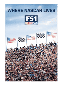 2016 Daytona 500 on Fox Poster DIRECTV MVP Marketing NASCAR is back