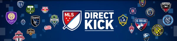 MLS DIRECT KICK with Team Logos on DIRECTV