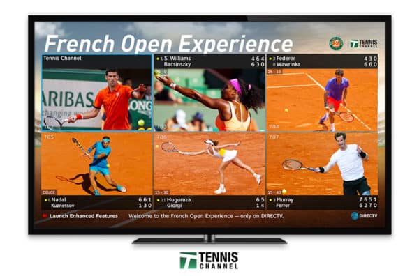 tennis match today on tv live score