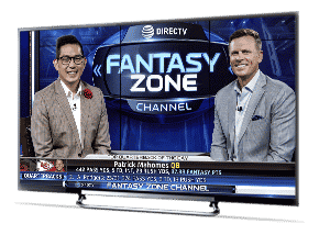 NFL Sunday Ticket FAntasy Zone on DIRECTV 2020