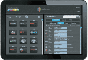 Technicolor Mediatune COM3000 Tablet Interface - Its All About Satellites DIRECTV for Business Authoiezed Dealer