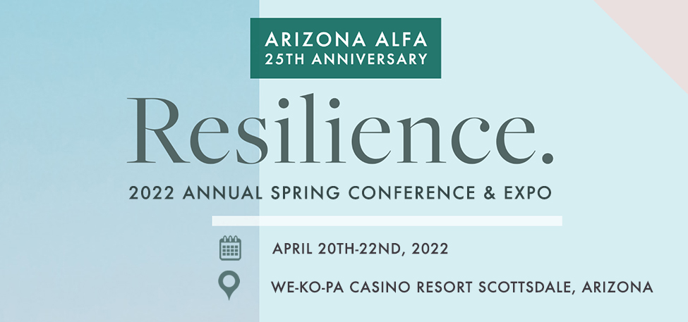 Are You at 25th Anniversary Arizona ALFA Spring Conference? Come see us!