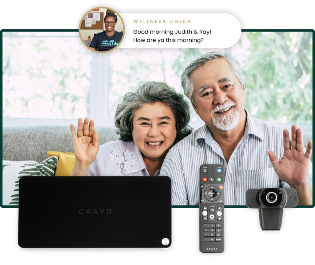 CAAVO TV Based Patient Engagement Technology from Its All About Satellites - Staff communications with patients through the TV saves time and money