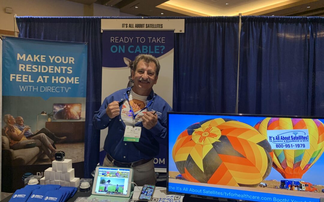 Did you see Satellite Man and Wi-Fi Boy at the Arizona Healthcare Association Convention